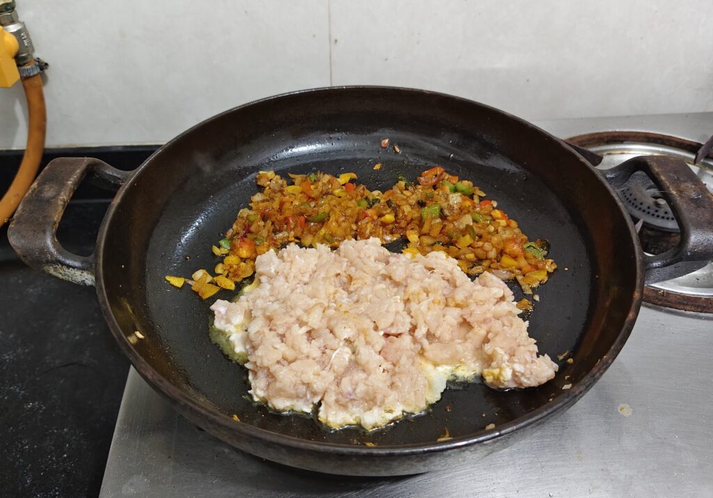 Add Raw Chicken
