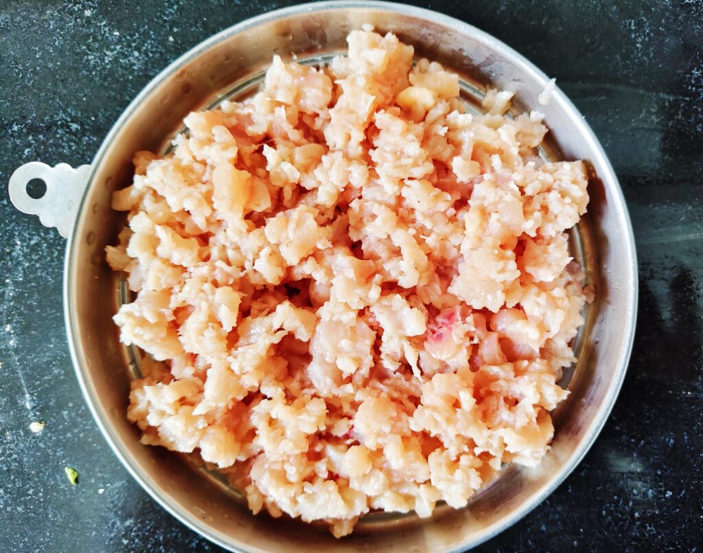 Raw Chicken Kheema