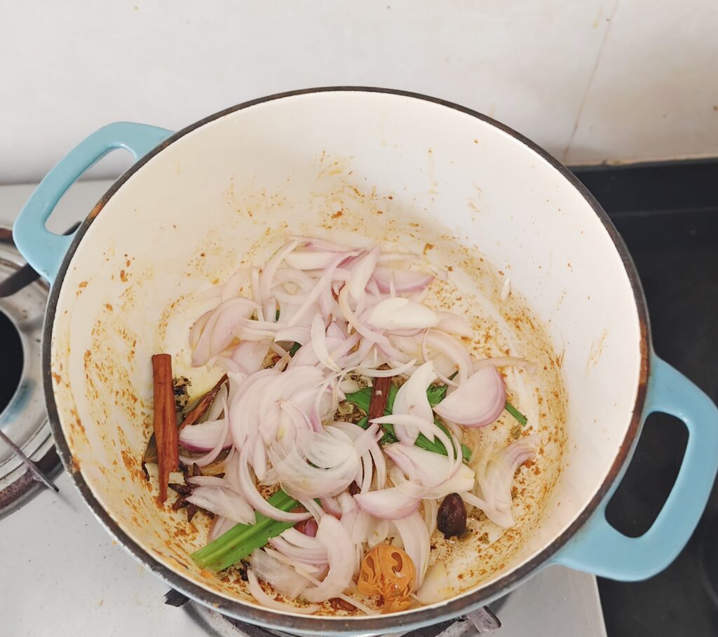 Add Chopped Red Onions
